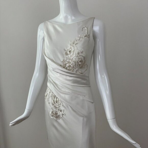 david fielden sample wedding dress bridal gown - Picture 11 of 12
